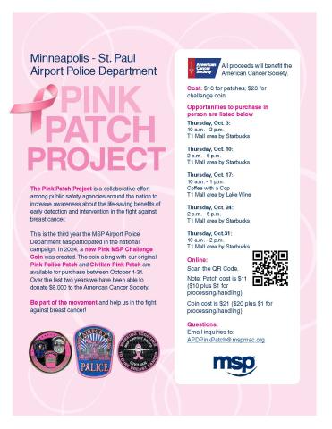 Pink Patch flyer. 